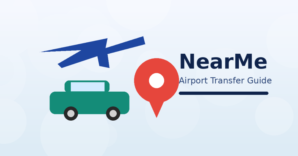 NearMe（ニアミー）の空港送迎イメージ